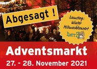 Adventsmarkt wird abgesagt