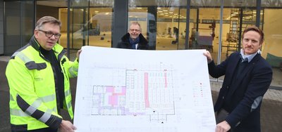 Impfzentrum des Kreises Gütersloh: Aufbau bis Mitte Dezember Impfzentrum des Kreises Gütersloh: Aufbau bis Mitte Dezember