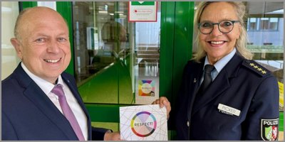 Kreispolizei setzt Zeichen für Respekt Kreispolizei setzt Zeichen für Respekt