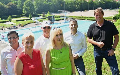 Badesaison in den Freibädern gestartet Badesaison in den Freibädern gestartet