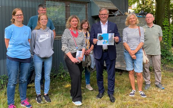 Projekt: Taubenhaus bietet neues Zuhause 