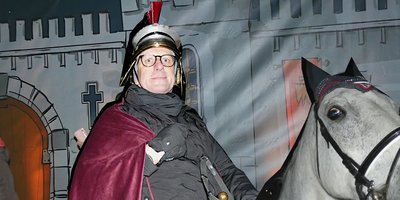 Martinsspiel vor neuer Kulisse Martinsspiel vor neuer Kulisse