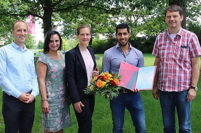 DAAD-Preis an Ahmed Altelbani verliehen