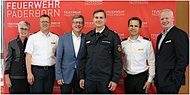Universitätsgesellschaft zu Gast bei der Feuerwehr