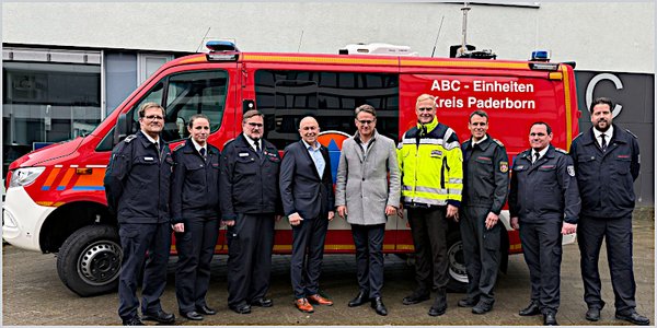 Neuer Erkundungswagen für den Zivilschutz