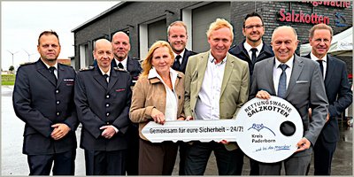 Neue Rettungswache in Salzkotten eröffnet