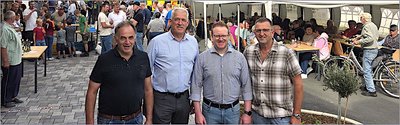 Wiedereröffnung der Dorfstraße in Weine gefeiert Wiedereröffnung der Dorfstraße in Weine gefeiert