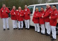 Das Johanniter-Team ist in Lippes Westen unterwegs