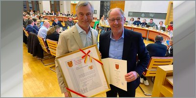 Robert Siemensmeyer geehrt Robert Siemensmeyer geehrt