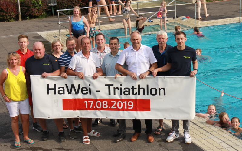 Ha-Wei-Triathlon im Freibad Harth/Weiberg