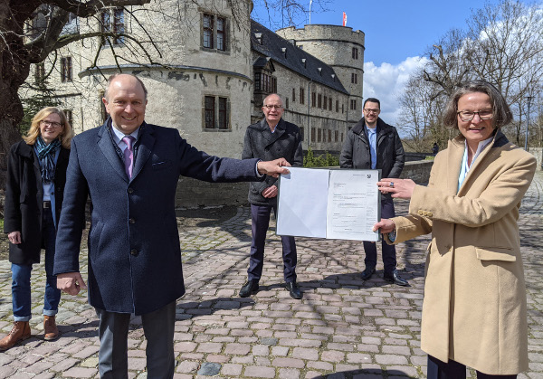 Förderbescheid für Projekt Digitale Wewelsburg