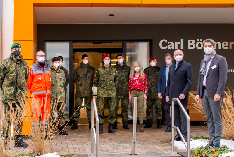 Bundeswehr leistet Unterstützung in Pflegeeinrichtungen