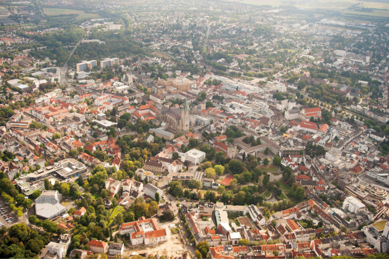 Einwohnerzahl in der Stadt Paderborn gesunken