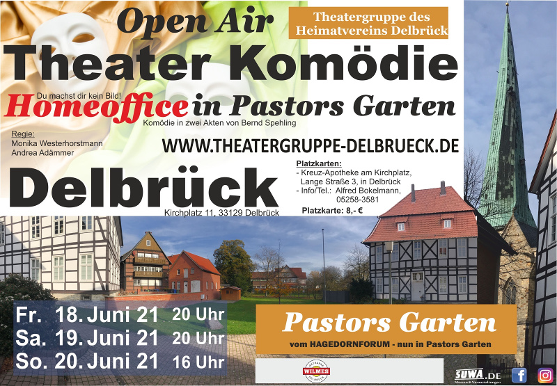 Theatergruppe spielt im Juni 2021 Open Air Theatergruppe spielt im Juni 2021 Open Air