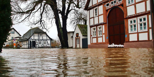 Hochwasser: Landrat dankt Einsatzkräften