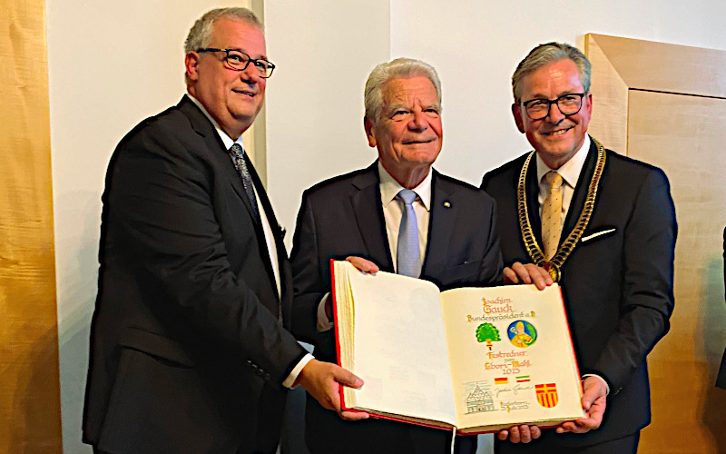 Joachim Gauck lobte das Libori-Fest