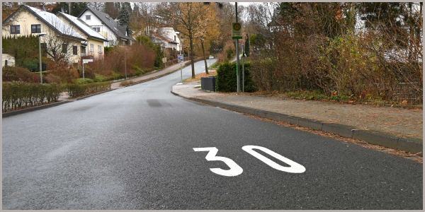 Tempo 30 in Jühengrund in Büren