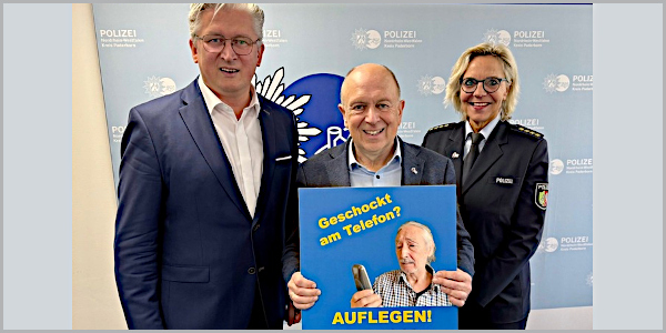 Kooperation gegen Telefonbetrug gestartet Kooperation gegen Telefonbetrug gestartet