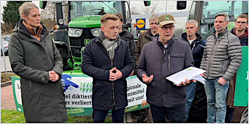 Preissenkungen rufen Landwirte auf den Plan Preissenkungen rufen Landwirte auf den Plan