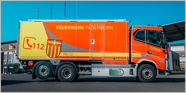 Erster vollelektrischer LKW im Einsatz Erster vollelektrischer LKW im Einsatz