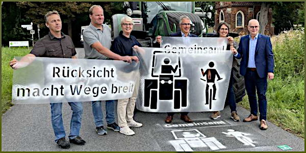 Landwirte werben für Rücksicht bei der Ernte