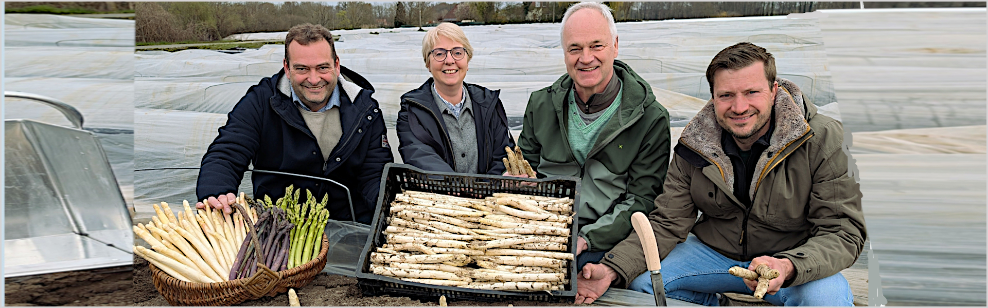 Früh in die Spargelsaison gestartet