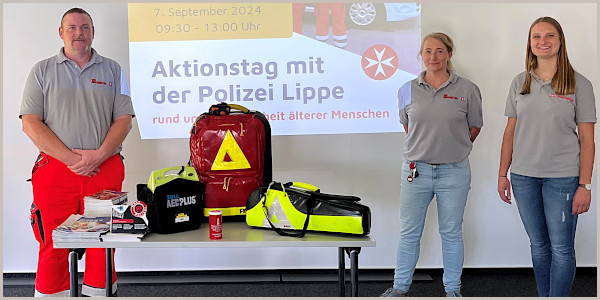 Johanniter laden zum Tag der Sicherheit ein
