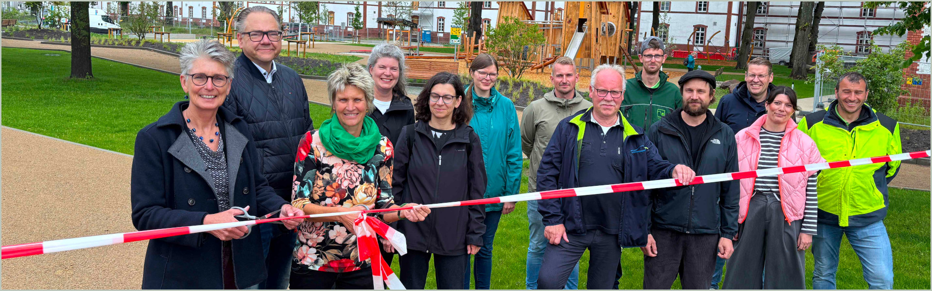 Inklusiver Spielplatz im Alanbrooke Park eröffnet