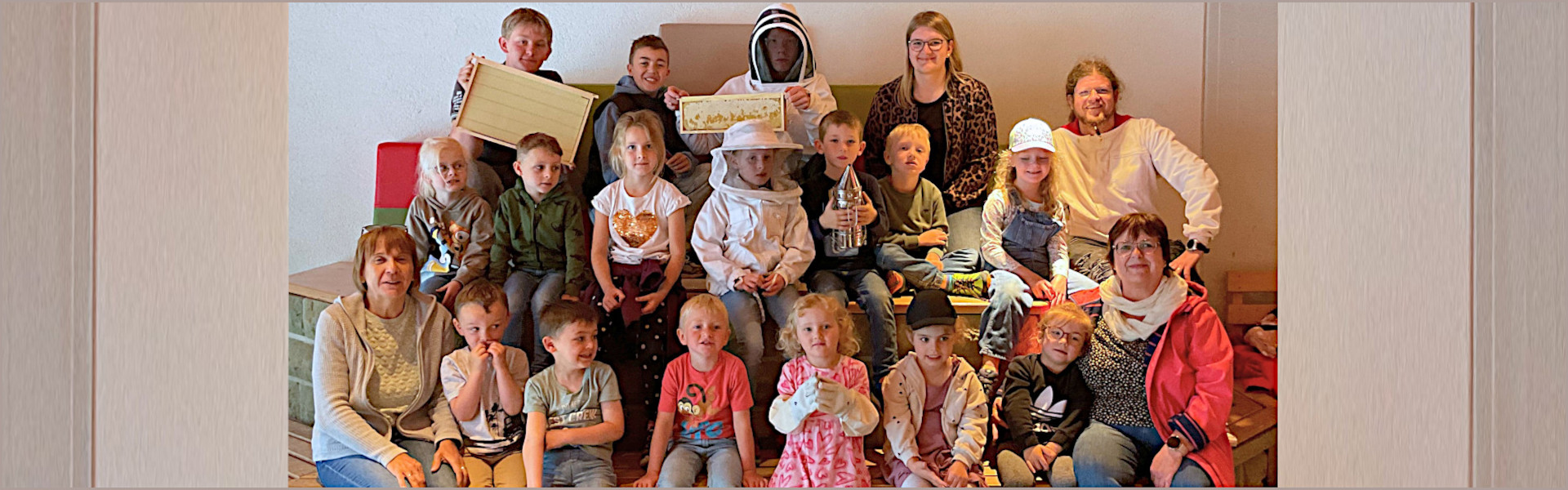 Kinder der Kita entdecken die Welt der Bienen